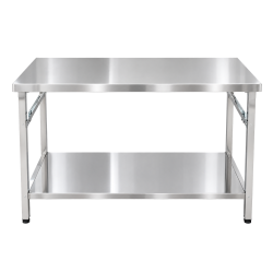 MEJA STAINLESS LIPAT...