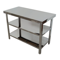 MEJA STAINLESS STEEL...